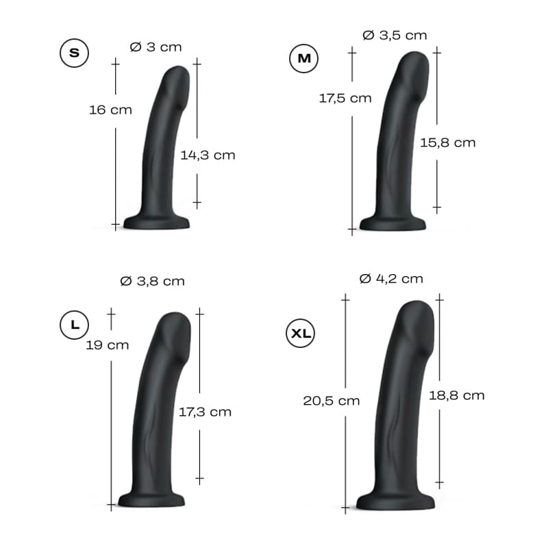 Фалоімітатор на присосці – Dorcel Real Pleasure XL Vanilla - довжина 20.5 см