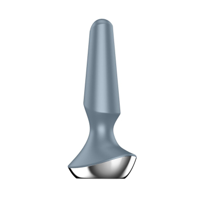 Анальный смарт-вибропробник Satisfyer Plug-ilicious 2 Ice Blue