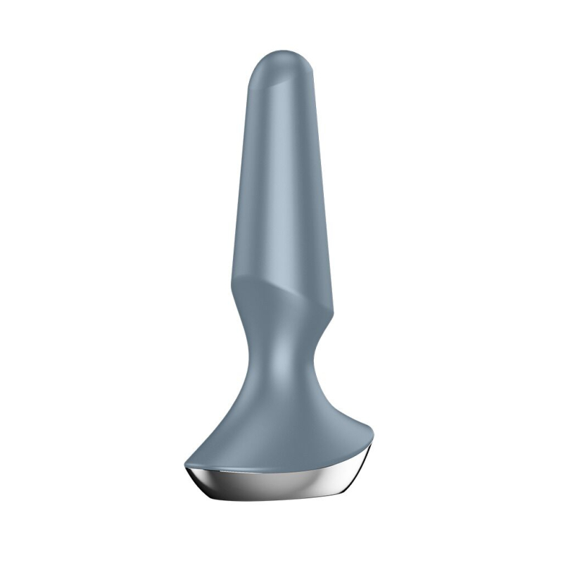 Анальный смарт-вибропробник Satisfyer Plug-ilicious 2 Ice Blue