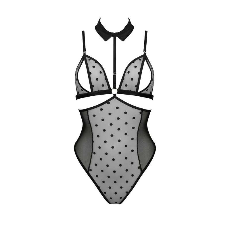 Боді Passion DOMINICA BODY S/M, чорний колір
