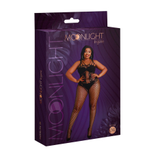 Бодістокінг Moonlight Plus Model 04 XL–XXXL Чорний колір, з доступом