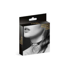 Чокер з двома кільцями Bijoux Pour Toi – TWO RINGS, екошкіра
