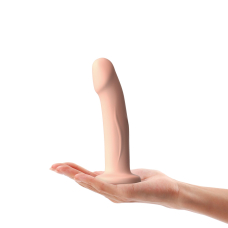 Фалоімітатор на присосці – Dorcel Real Pleasure M Vanilla - довжина 17.5 см