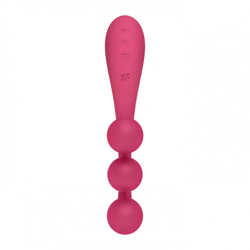 Гибкий универсальный вибратор – Satisfyer Tri Ball 1 – 3 мотора, 50 уникальных комбинаций