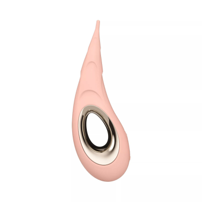 Кліторальний вібратор для точкової стимуляції LELO DOT Cruise Peach Please, рожевий, технологія Infinite Loop