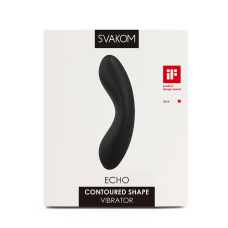 Кліторальний вібратор у трусики Svakom Echo Black – 5 режимів вібрації та 5 рівнів інтенсивності