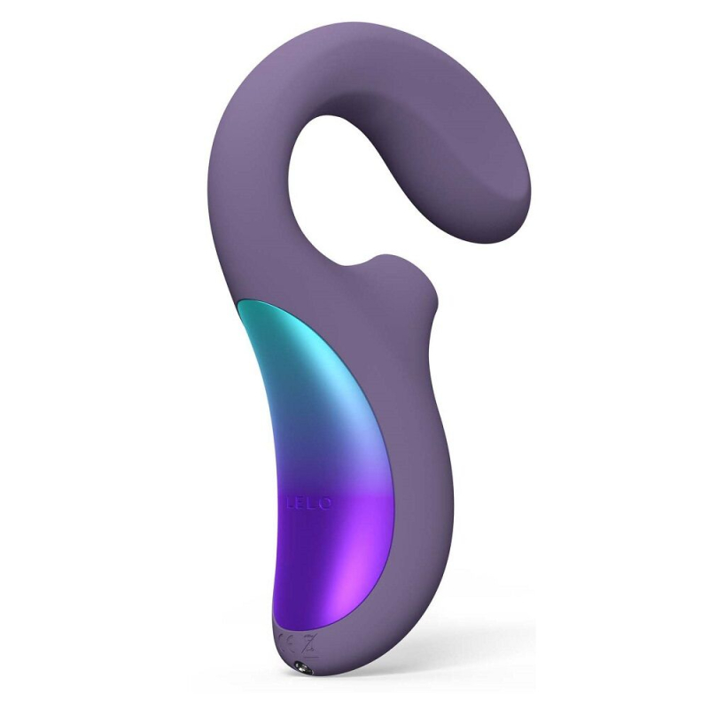 Кліторально-вагінальний звуковий стимулятор – LELO Enigma WAVE Cyber Purple – 3 типи стимуляції, гнучкий стовбур