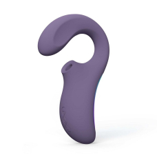 Кліторально-вагінальний звуковий стимулятор – LELO Enigma WAVE Cyber Purple – 3 типи стимуляції, гнучкий стовбур