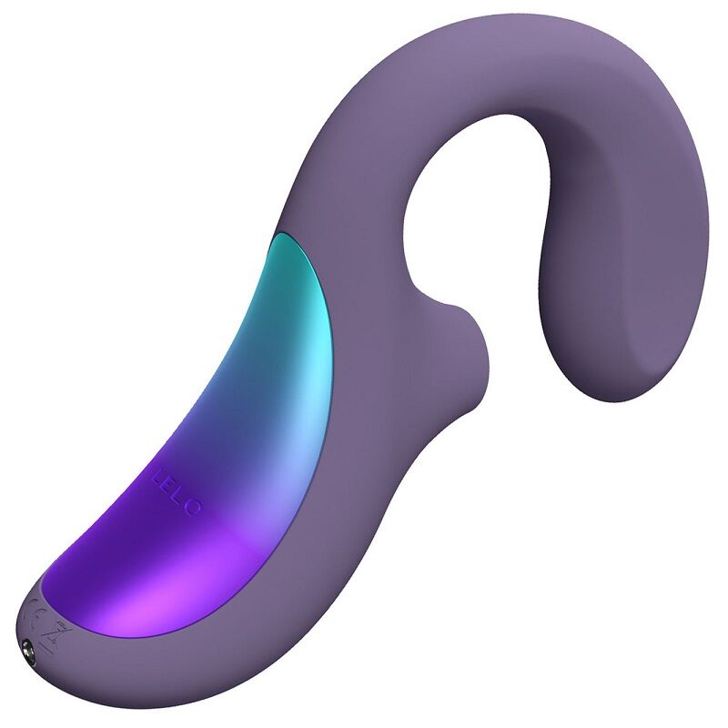 Кліторально-вагінальний звуковий стимулятор – LELO Enigma WAVE Cyber Purple – 3 типи стимуляції, гнучкий стовбур