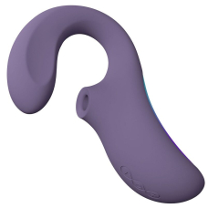 Кліторально-вагінальний звуковий стимулятор – LELO Enigma WAVE Cyber Purple – 3 типи стимуляції, гнучкий стовбур