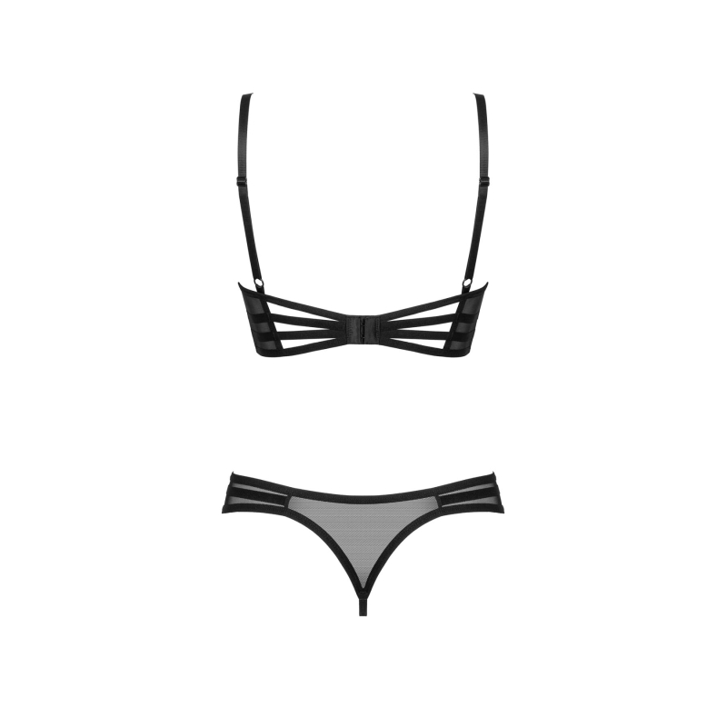 Комплект Obsessive Roxelia 2–pcs crotchless set XS/S