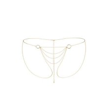 Цепочка–трусики Bijoux Indiscrets Magnifique Bikini Chain – Золотистый, украшение для тела