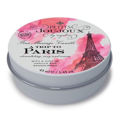 Массажная свеча Petits Joujoux - Paris - Ваниль и Сандал (43 мл) с афродизиаками