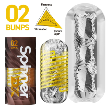 Мастурбатор Спінер – TENGA Spinner DX 02 Bumps