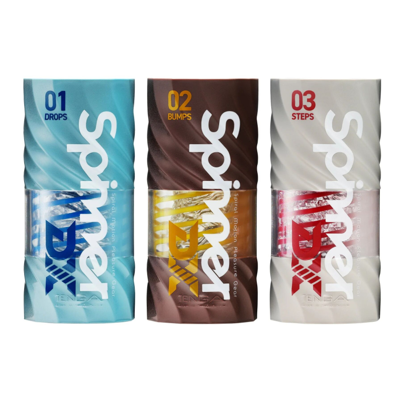 Мастурбатор Спінер – TENGA Spinner DX 02 Bumps