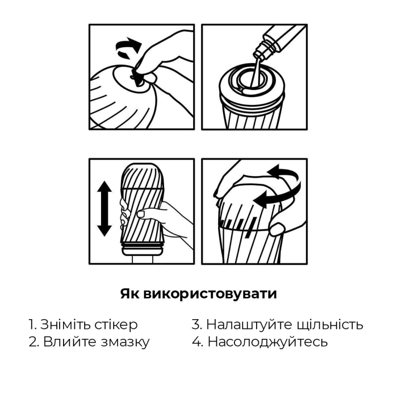 Мастурбатор зі змінною тугістю обхвату – Tenga Air–Tech Twist Ripple Blue – ефект мінету