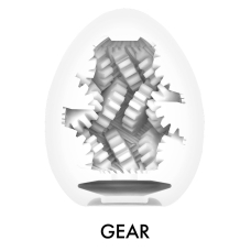 Мастурбатор яйце Tenga (Тенга) Egg Gear + пробник лубриканту 5мл.