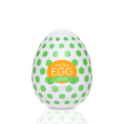 Мастурбатор яйце Tenga Egg Stud – шестиугольные объемные выступы