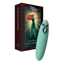 Міні вібратор-вібропуля – FairyGasm PleasureArrow Green – рельєфна поверхня, 9 режимів