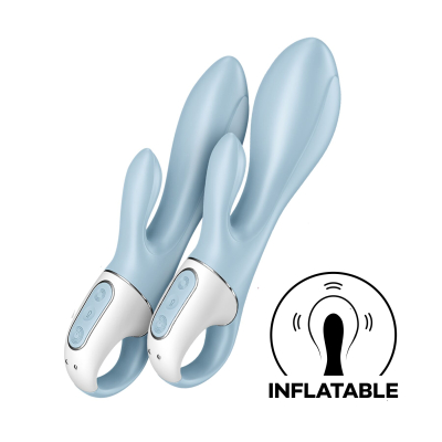 Надувний вібратор-кролик – Satisfyer Air Pump Bunny 1