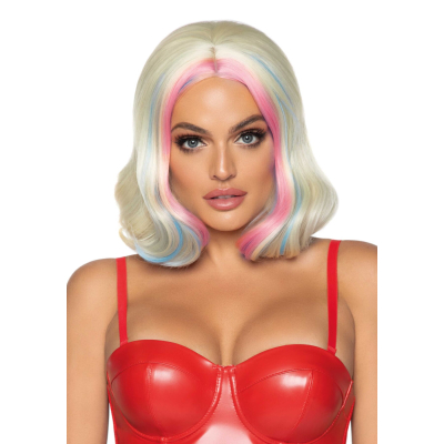 Парик Харли Квин Leg Avenue Harley wavy bob wig, короткий, 36 см