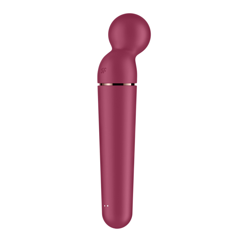 Мощный вибромассажер – Satisfyer Planet Wand-er Berry/Rosegold – 10 режимов вибрации, 6 интенсивностей