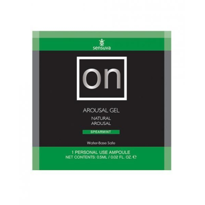 Пробник збуджувального гелю Sensuva – ON Arousal Gel for Her Spearmint (6 мл)