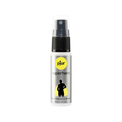 Пролонгувальний спрей Pjur Superhero Spray 20 мл, всотується в шкіру, натуральні компоненти