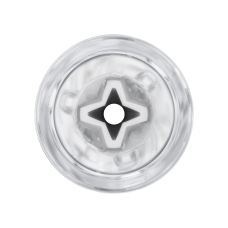 Прозорий мастурбатор для чоловіків Kiiroo Feel Pocket Crystal – сумісний з PowerBlow