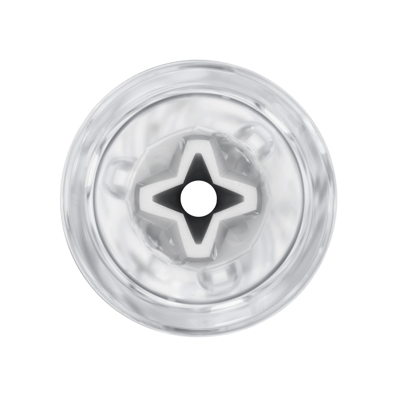 Прозрачный мастурбатор для мужчин Kiiroo Feel Pocket Crystal – совместимый с PowerBlow
