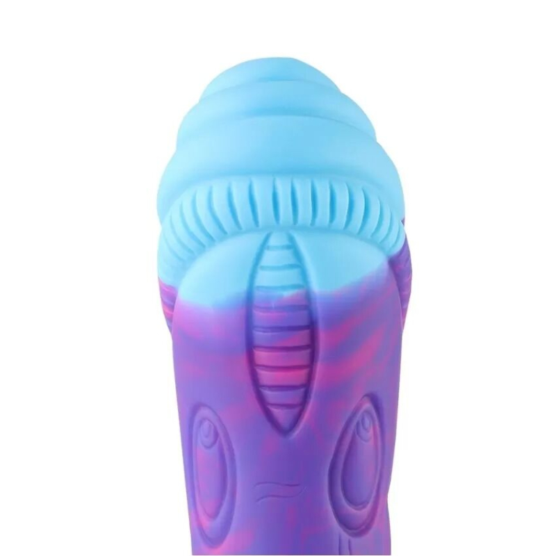 Силіконовий дилдо Hismith Silicone HSA140, Monster Series, довжина 19 см