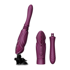 Смарт секс-машина з кристалом Swarovski – Zalo Sesh Velvet Purple – можливість керування через застосунок