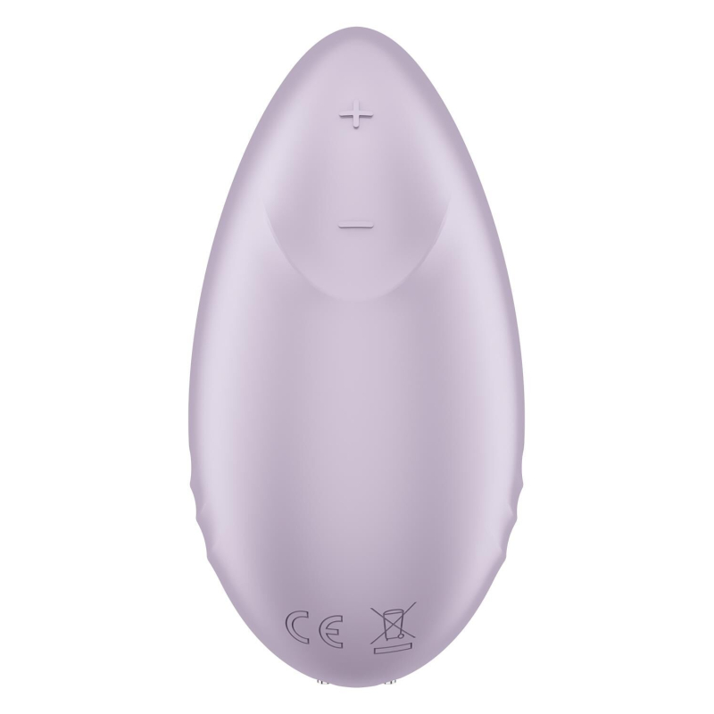 Смарт-вібратор для клітора – Satisfyer Tropical Tip Light Lilac – управління на відстані через застосунок