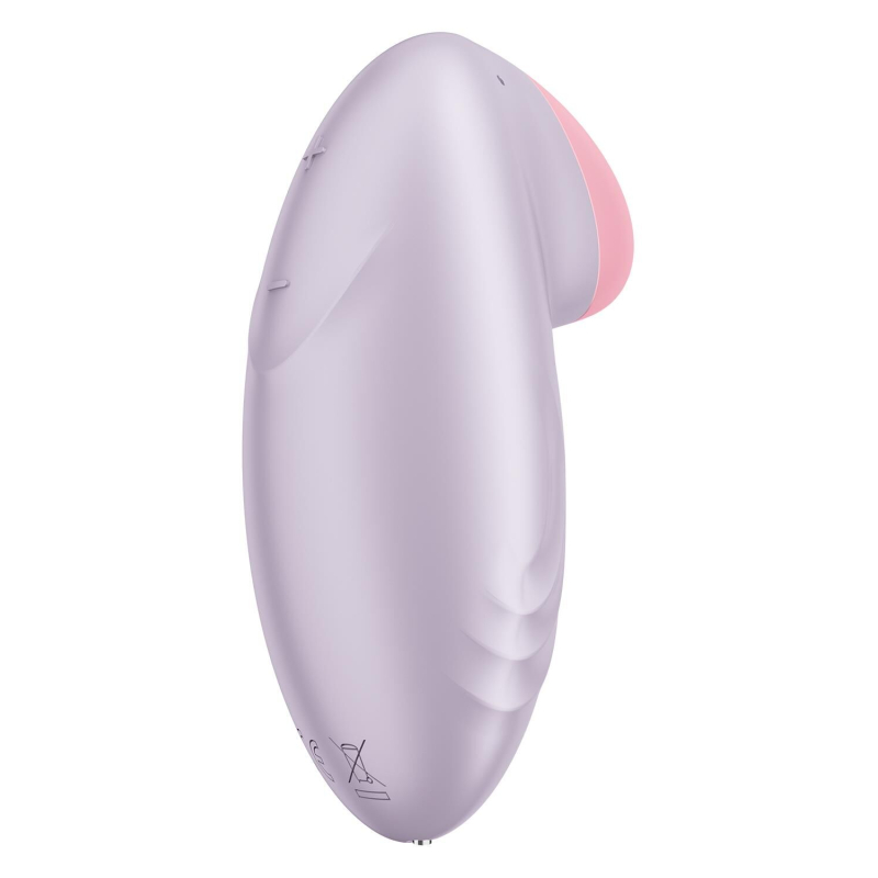 Смарт-вібратор для клітора – Satisfyer Tropical Tip Light Lilac – управління на відстані через застосунок