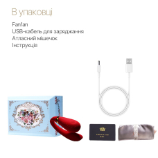 Смарт вібратор для пар – Zalo Fanfan Bright Red – App-керування на відстані з телефона