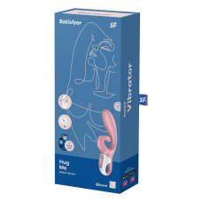 Смарт вібратор-кролик – Satisfyer Hug Me Pink – 2 мотори, 24 режими, застосунок для керування з телефона на відстані