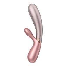 Смарт вібратор-кролик з підігрівом – Satisfyer Hot Lover Pink – 5 режимів + 7 ритмічних малюнків