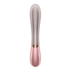 Смарт вібратор-кролик з підігрівом – Satisfyer Hot Lover Pink – 5 режимів + 7 ритмічних малюнків