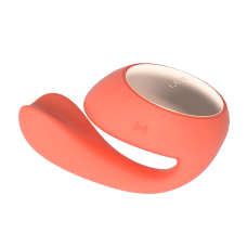 Смарт-вібратор – LELO Ida Wave Coral Red – технологія WaveMotion, 2 мотори, широка кліторальна зона, застосунок