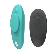 Смарт-вібратор у трусики – We-Vibe Moxie+ Aqua – оновлений пульт управління, 10 вібро-режимів, застосунок