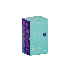 Смарт-вібратор у трусики – We-Vibe Moxie+ Aqua – оновлений пульт управління, 10 вібро-режимів, застосунок