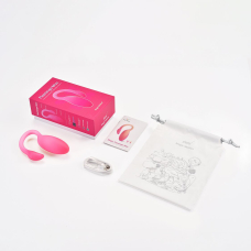 Смарт-віброяйце – Magic Motion Flamingo Max Pink, 2 в 1: віброяйце та тренажер Кегеля, 10 режимів вібрації
