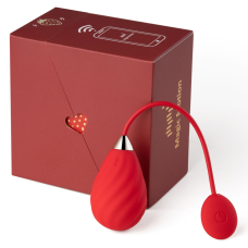 Смарт віброяйце Magic Motion Sundae Red – 10 встановлених режимів, дистанційне керування на відстанні, застосунок