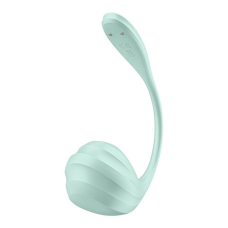 Смарт-віброяйце – Satisfyer Smooth Petal Connect Mint – Bluetooth‑підключення та керування на відстані з телефона