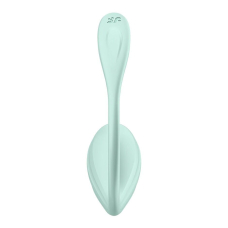 Смарт-віброяйце – Satisfyer Smooth Petal Connect Mint – Bluetooth‑підключення та керування на відстані з телефона