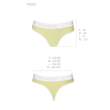 Спортивні трусики–стрінги Passion PS007 PANTIES S, жовтий