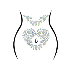 Стрази–прикраси для тіла Leg Avenue Novalie body jewels sticker, наліпки
