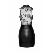 Сукня Noir Handmade F241 Short dress with powerwetlook skirt and tulle top – 3XL