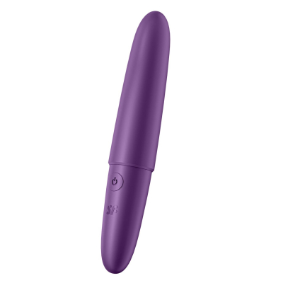 Тревел-вібропуля – Satisfyer Ultra Power Bullet 6 Violet – 5 режимів інтенсивності, 7 ритмів, водозахист