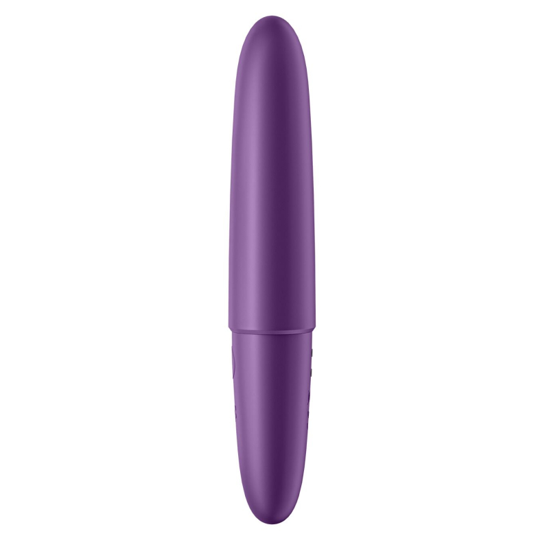 Тревел-вібропуля – Satisfyer Ultra Power Bullet 6 Violet – 5 режимів інтенсивності, 7 ритмів, водозахист